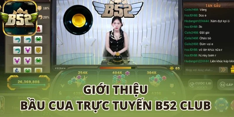 Giới thiệu Bầu cua trực tuyến B52 club 